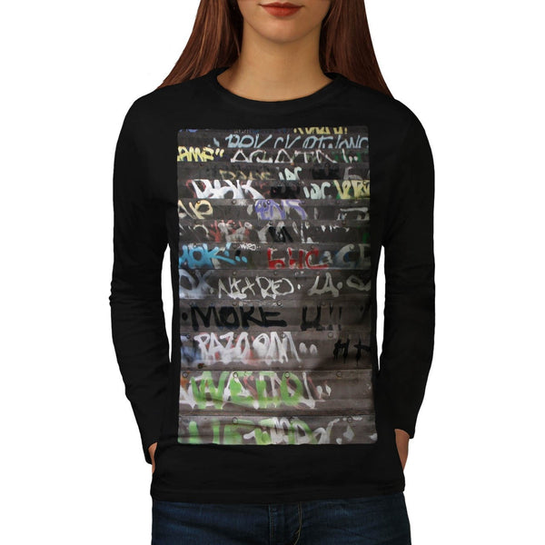 Apparel Graffiti Life Womens Long Sleeve T-Shirt