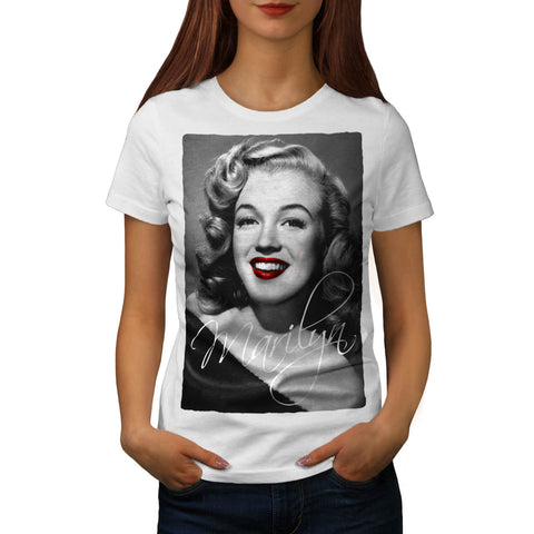Marilyn Monroe Tear Womens T-Shirt