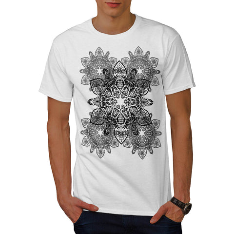 Indian Summer Pattern Mens T-Shirt