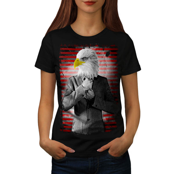 Eagle Business Man Womens T-Shirt