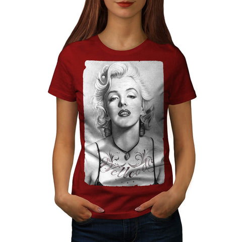Marilyn Monroe Chick Womens T-Shirt