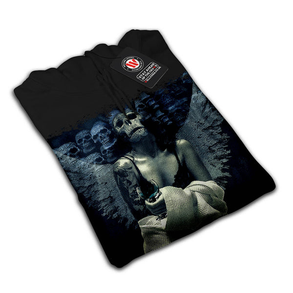 Dead Angelic Girl Womens Hoodie