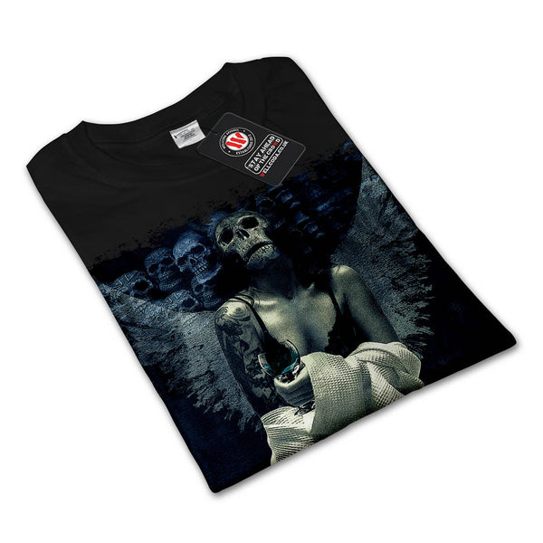 Dead Angelic Girl Womens Long Sleeve T-Shirt