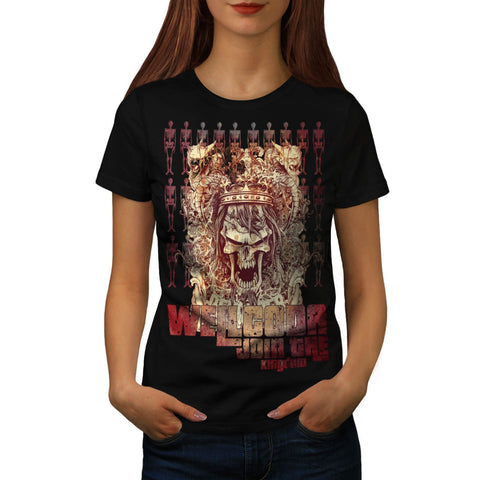 Skeleton Kingdom Womens T-Shirt