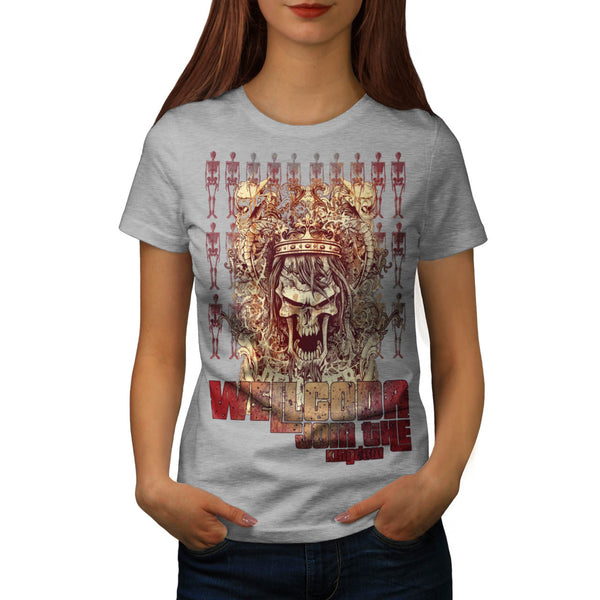 Skeleton Kingdom Womens T-Shirt