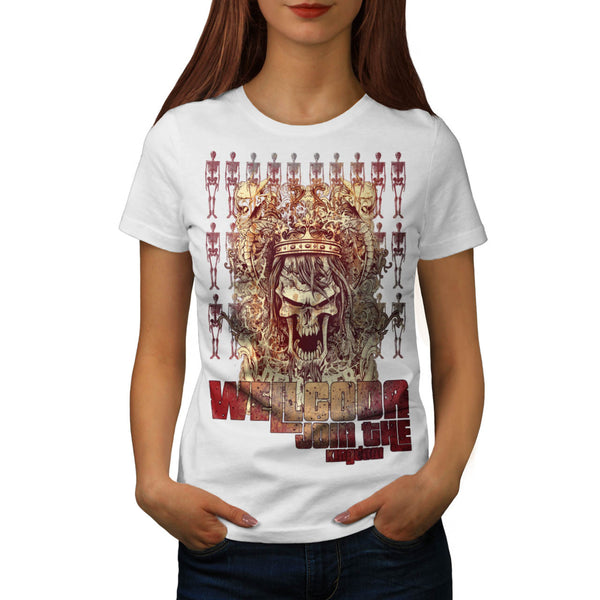 Skeleton Kingdom Womens T-Shirt