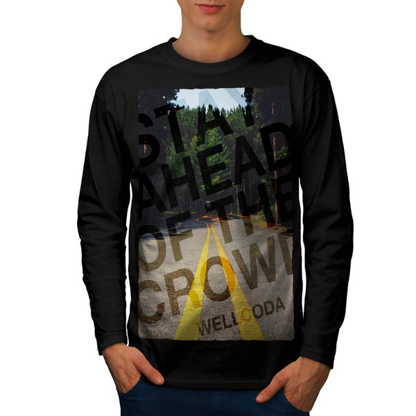 Be Different Road Mens Long Sleeve T-Shirt