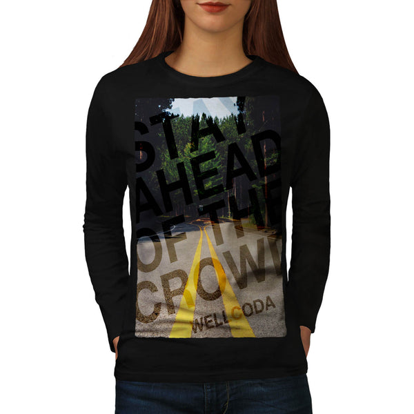 Be Different Road Womens Long Sleeve T-Shirt
