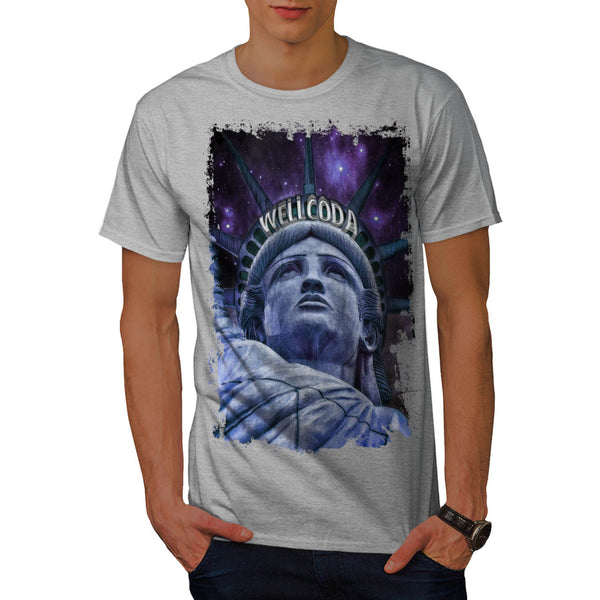 Liberty Statue US Mens T-Shirt