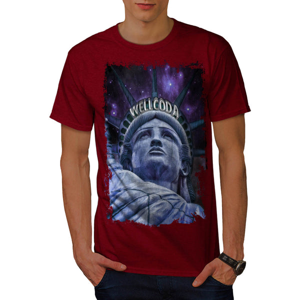 Liberty Statue US Mens T-Shirt