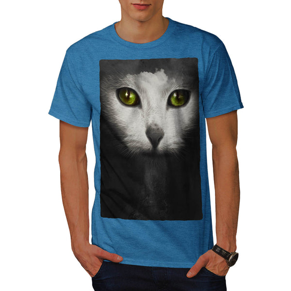 Cute Kitten Face Mens T-Shirt