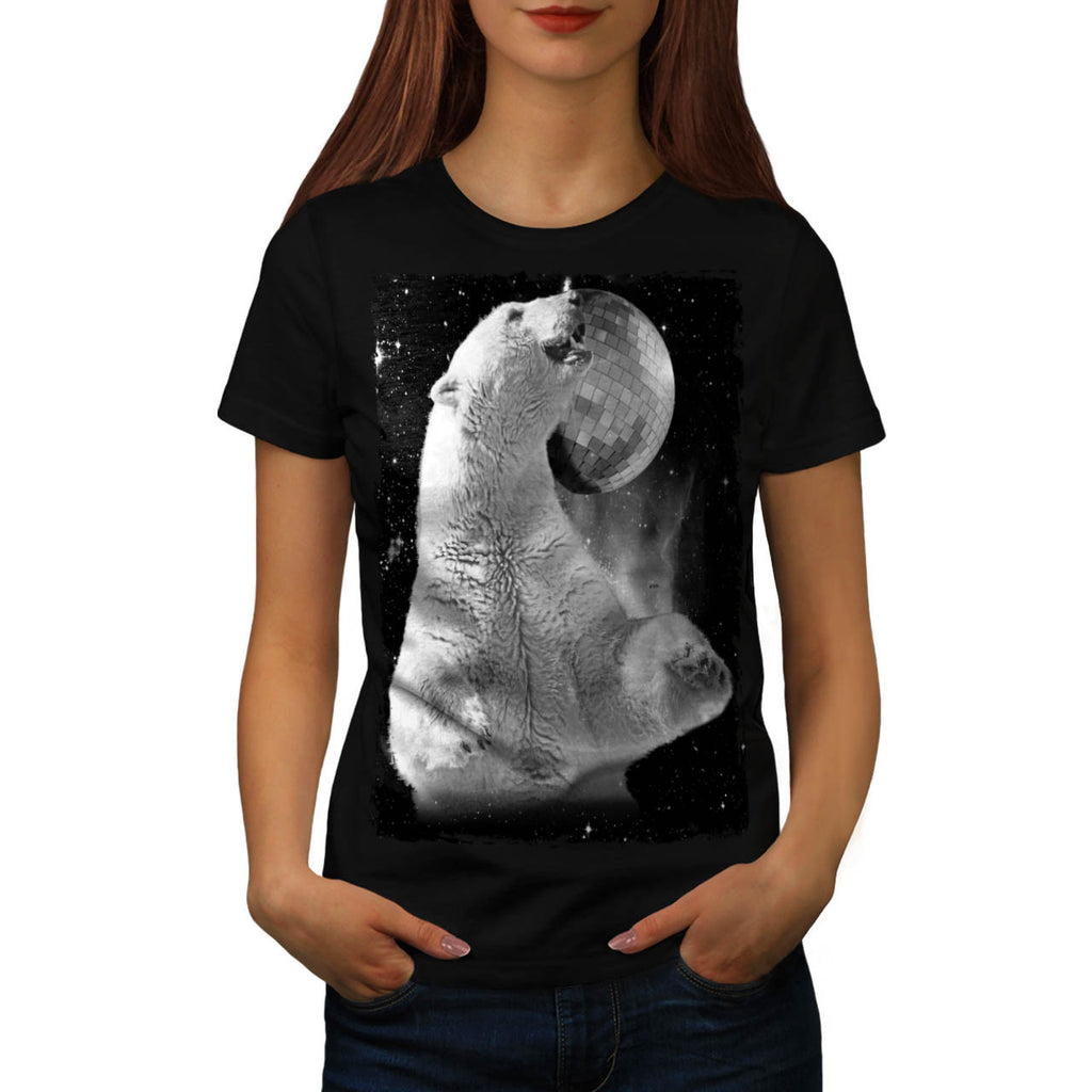 Polar Bear Disco Womens T-Shirt