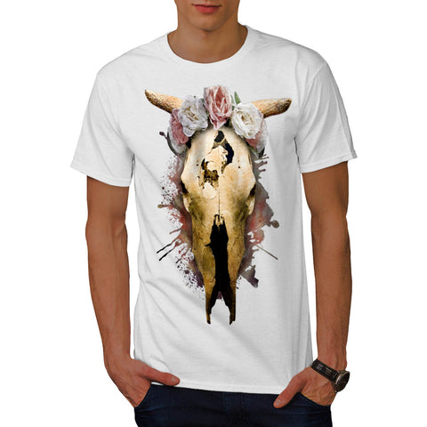 Skull Beast War Art Mens T-Shirt