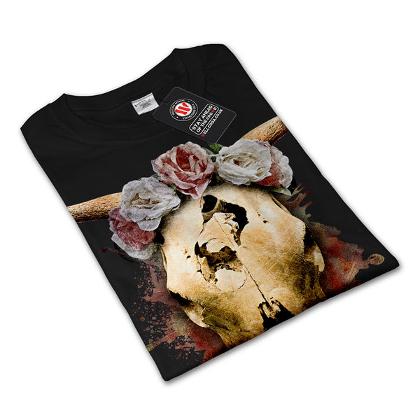 Skull Beast War Art Mens Long Sleeve T-Shirt