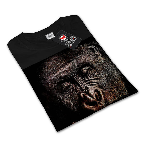 Blaze It Gorilla Womens Long Sleeve T-Shirt