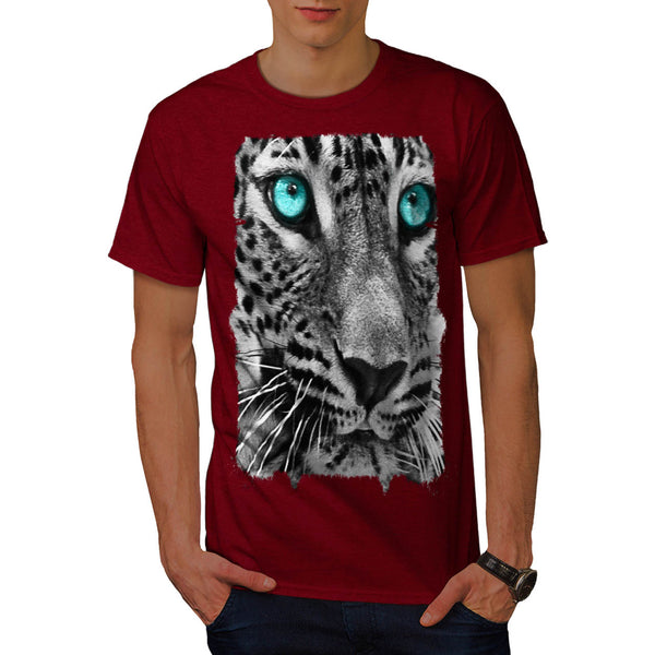 Cheetah Face Look Mens T-Shirt