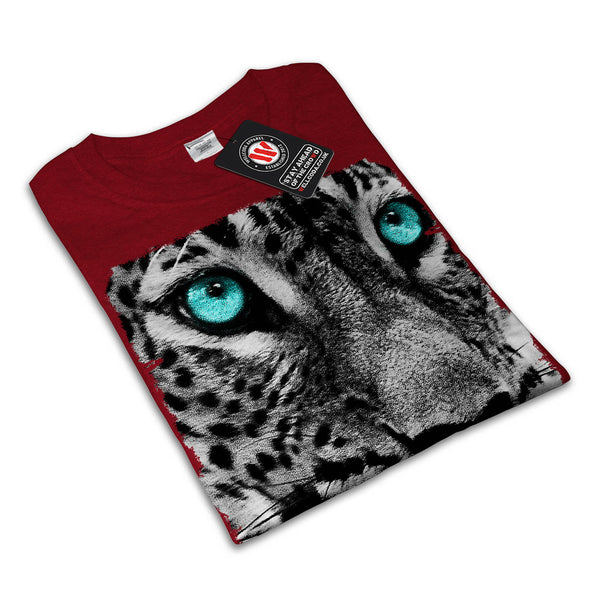 Cheetah Face Look Womens T-Shirt