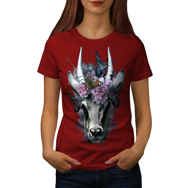 Antelope Cute Beauty Womens T-Shirt