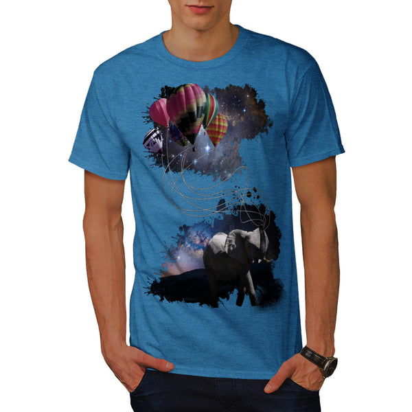 Dreaming Elephant Mens T-Shirt