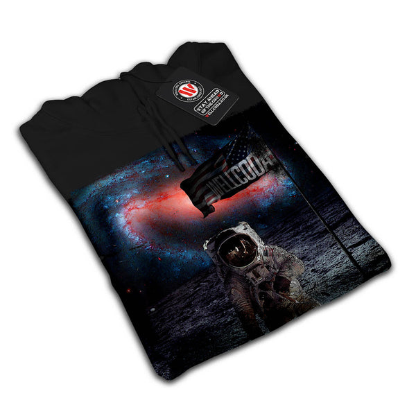Open Space Astronaut Womens Hoodie