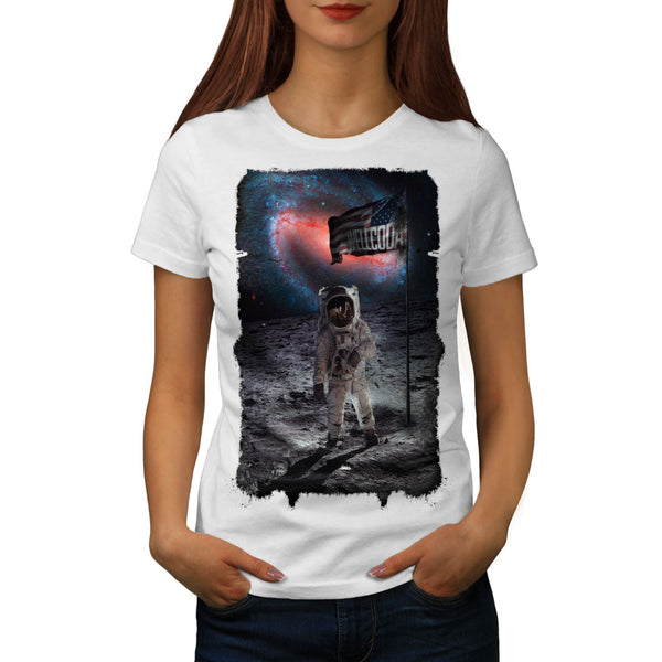 Open Space Astronaut Womens T-Shirt