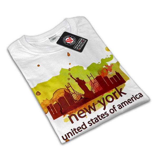 New York City NYC USA Womens T-Shirt