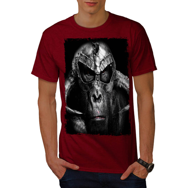 Monkey Ape Warrior Mens T-Shirt