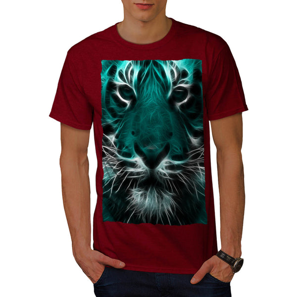 Animal Tiger Face Mens T-Shirt