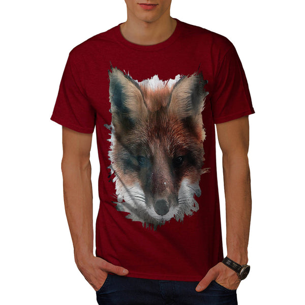 Fox Animal Nature Mens T-Shirt