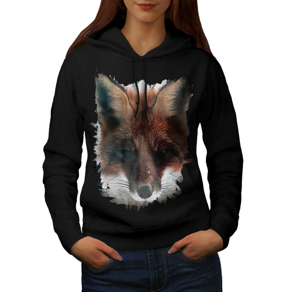Fox Animal Nature Womens Hoodie