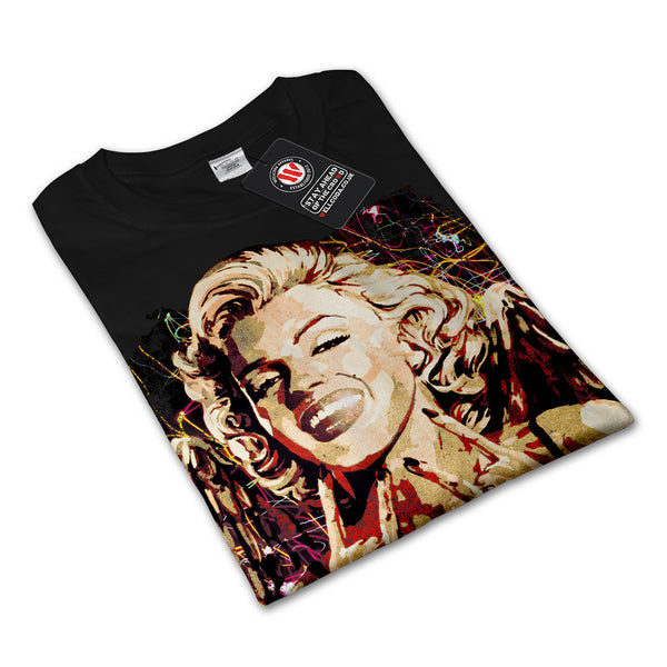 Marilyn Hard Rock Mens Long Sleeve T-Shirt