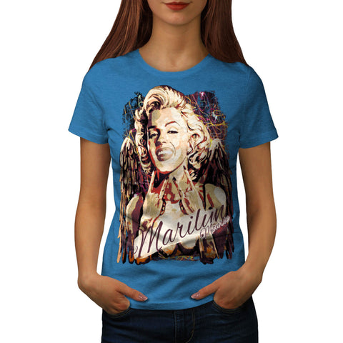 Marilyn Hard Rock Womens T-Shirt