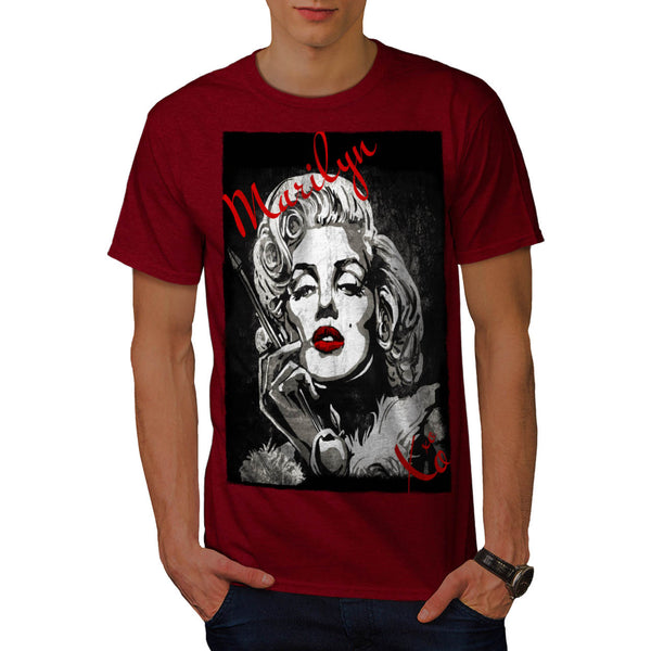 Monroe Beauty Retro Mens T-Shirt