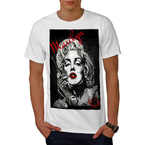 Monroe Beauty Retro Mens T-Shirt