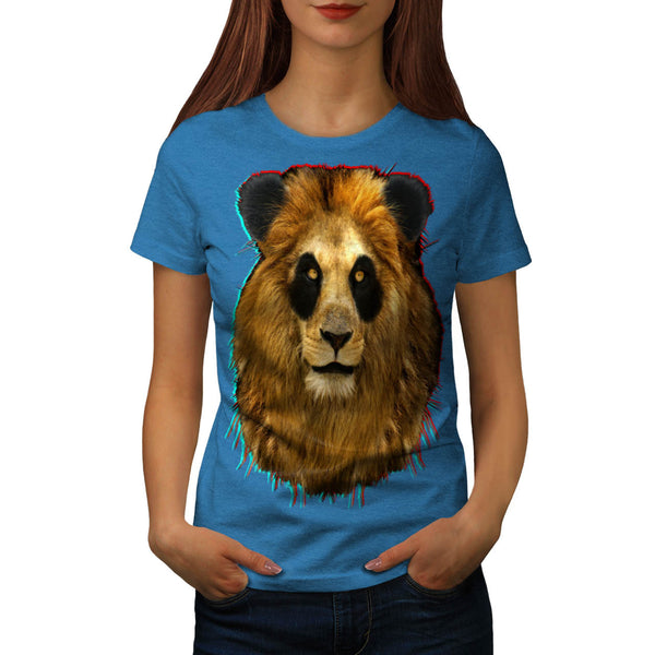 Panda Lion Beast Womens T-Shirt