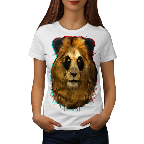 Panda Lion Beast Womens T-Shirt