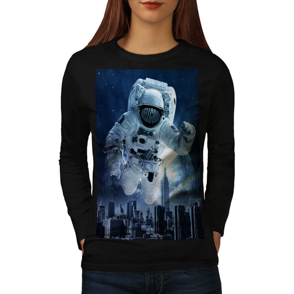 Be Different Space Womens Long Sleeve T-Shirt