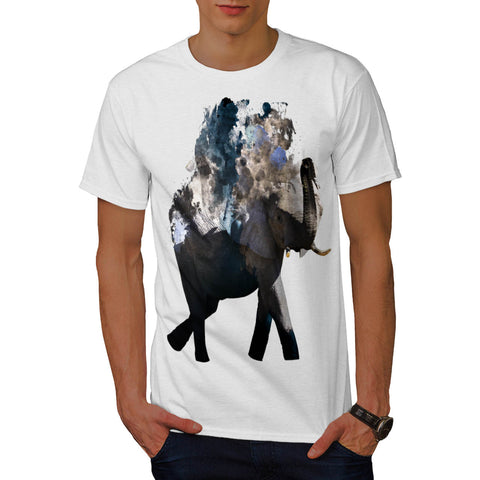 Elephant Life Art Mens T-Shirt