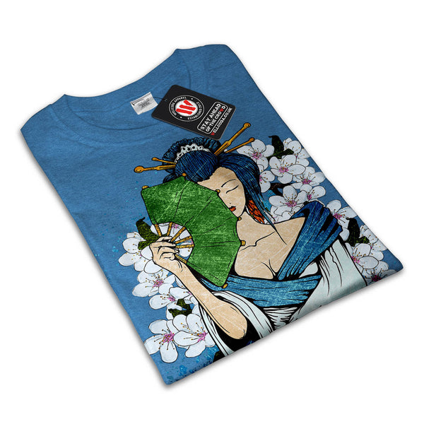 Japanese Geisha Mens T-Shirt