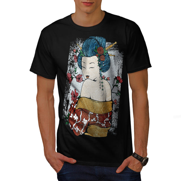 Japan Woman Beauty Mens T-Shirt