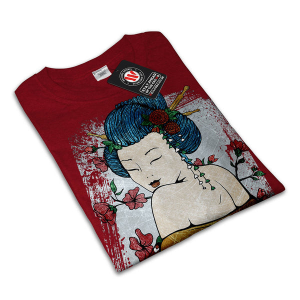 Japan Woman Beauty Mens T-Shirt