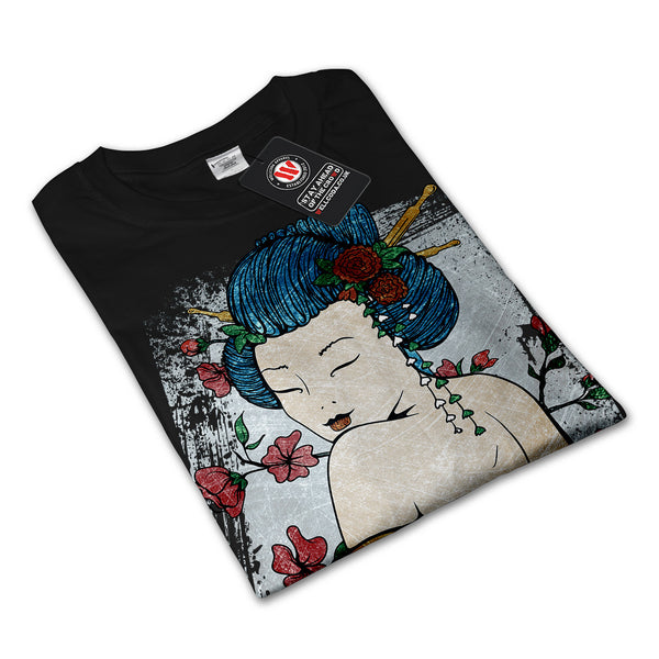 Japan Woman Beauty Mens Long Sleeve T-Shirt