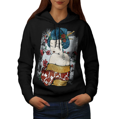 Japan Woman Beauty Womens Hoodie