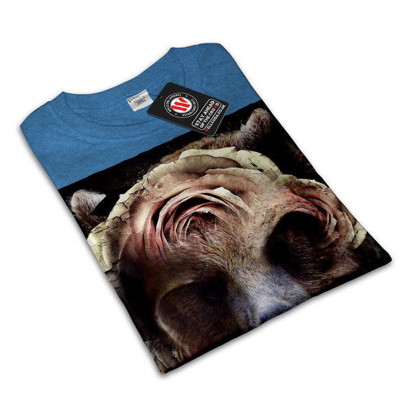 Bear Blossom Head Mens T-Shirt