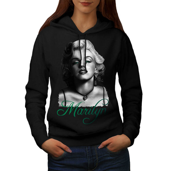 Monroe Beauty Look Womens Hoodie