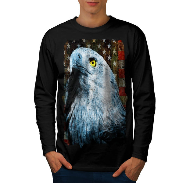 American Eagle Bird Mens Long Sleeve T-Shirt