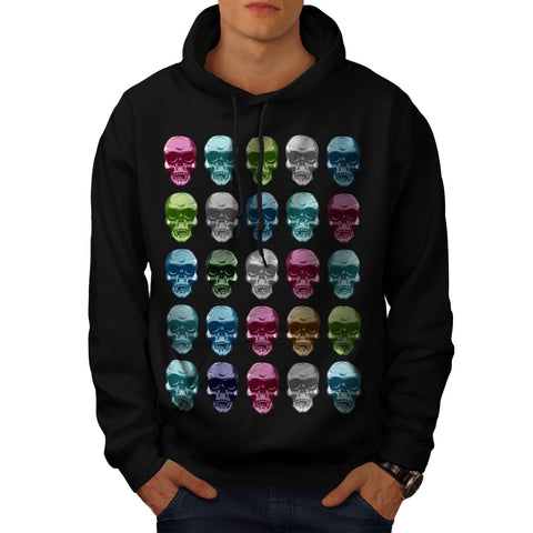 Skeleton Party Fun Mens Hoodie