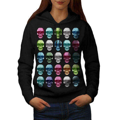 Skeleton Party Fun Womens Hoodie