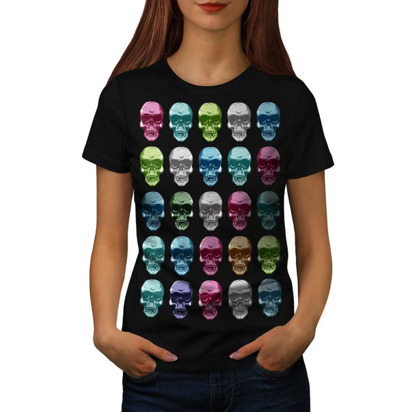 Skeleton Party Fun Womens T-Shirt