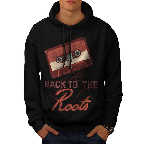 Back To The Roots Mens Hoodie